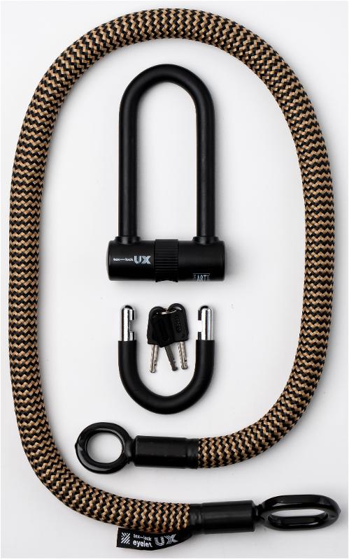 Antivol à arceau Texlock avec câble textile Eyelet
