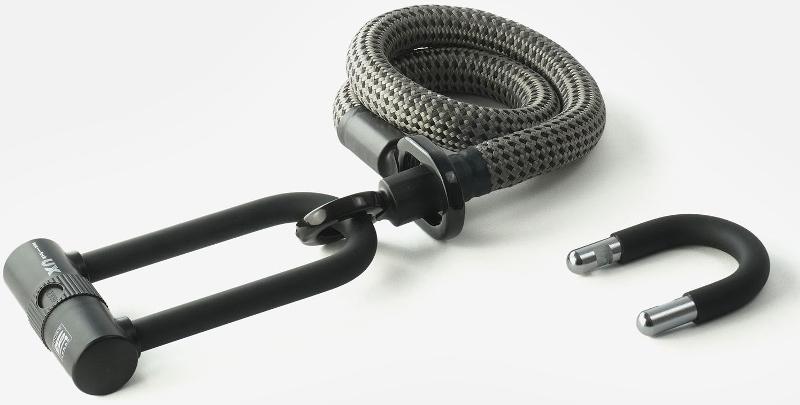 Texlock U-lock con cable textil Ojal