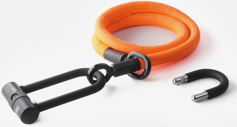 Antivol à arceau Texlock avec câble textile Eyelet