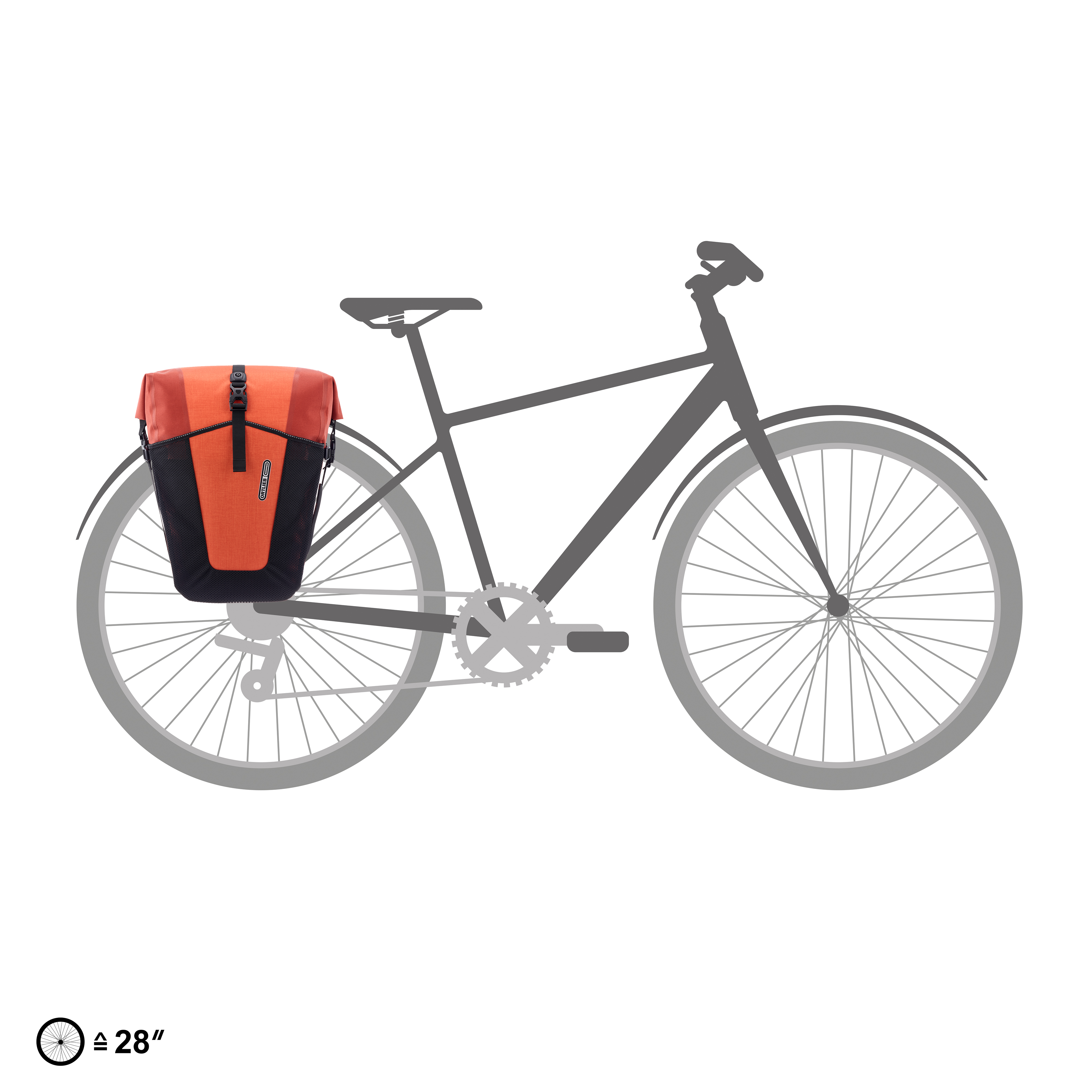 Ortlieb Back-Roller XL Plus QL2.2 Juego de alforjas 2x 35+4 l