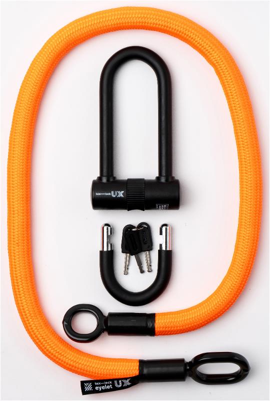Texlock U-lock con cable textil Ojal